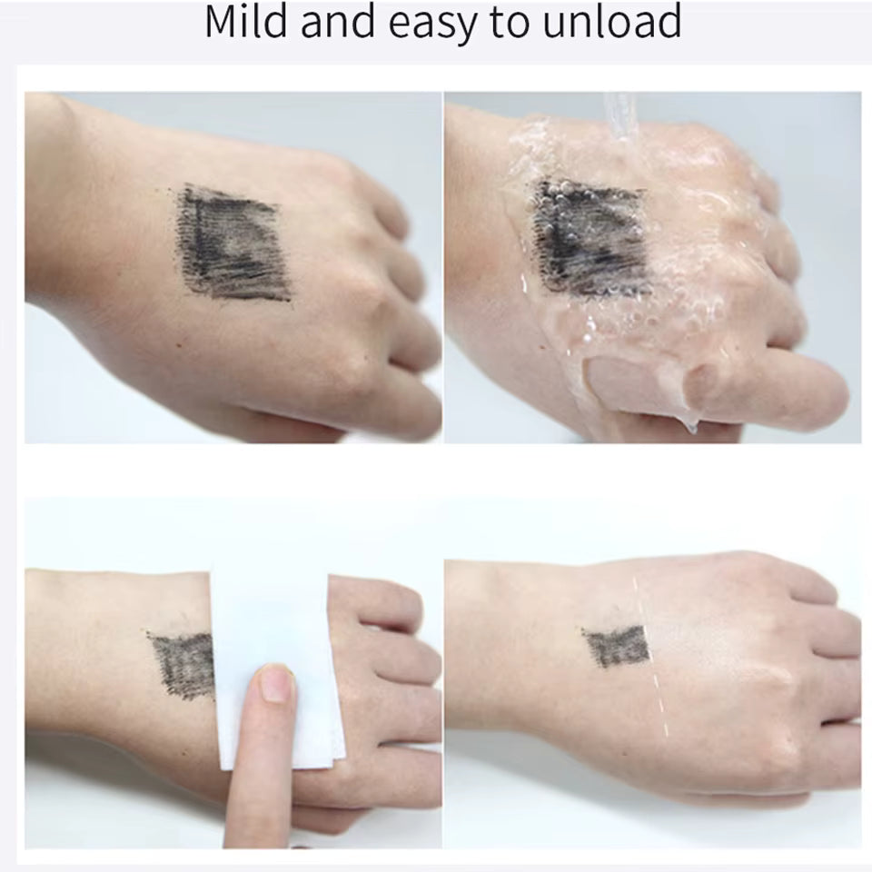Smudge proof Waterproof Mascara. Removes Easily in One Wipe